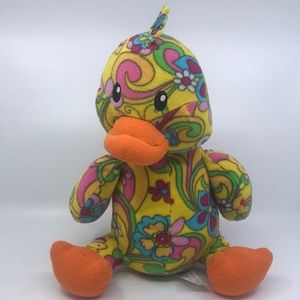 Plushalicious Paisley Colourful Sitting Duck 2011 Geoffrey Toys R Us